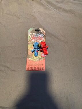 Watchover Voodoo Bestest Friend Blue & Red Voodoo Doll Keychain Set